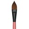 Dynasty Water Lily Watercolor Brush - Short Handle, Cat Tongue, Size 3/4"